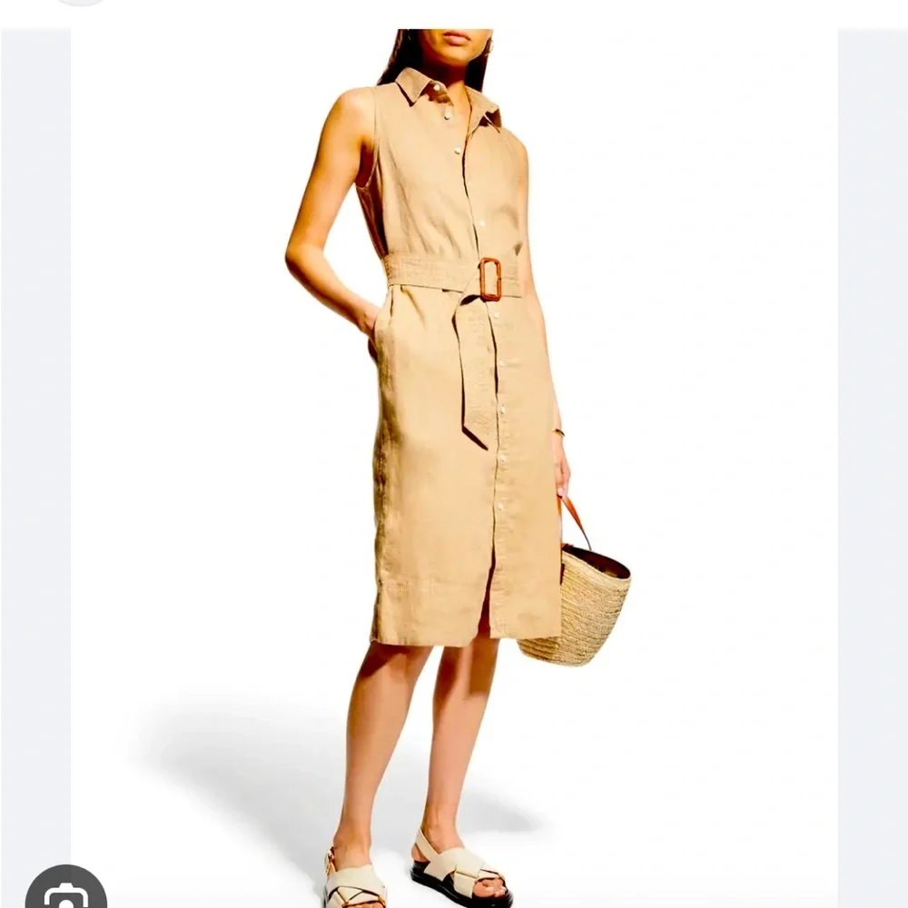 Ralph Lauren belted shirt dress - Picture 1 of 5